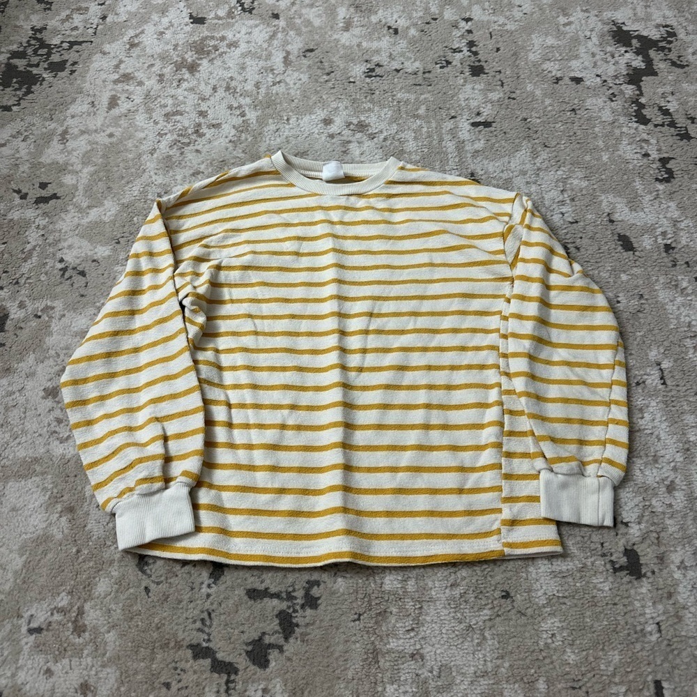 Zara Kids Striped Long Sleeve T-Shirt Size 11-12